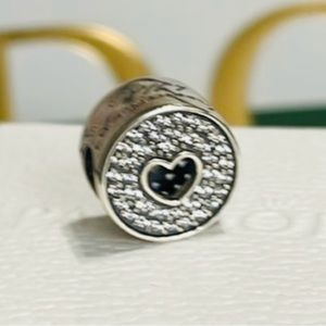 Authentic Pandora Anniversary Love Charm NWOT RETIRED